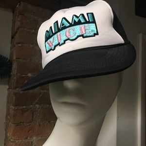 Vintage Miami Vice Trucker Hat SnapBack